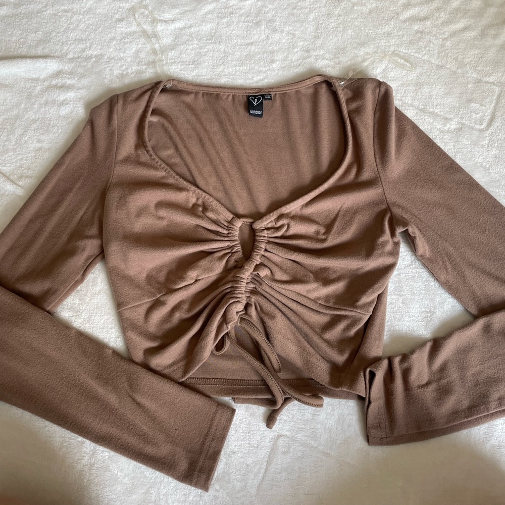 Windsor Brown Top